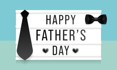 Father's Day is celebrated on different days in different countries. it is a day of honoring fatherhood and paternal bonds, as well as the influence of fathers in society. Vector illustration.