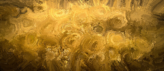 소용돌이 치는 황금 바탕