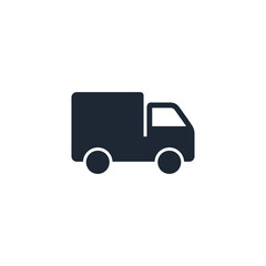 Fototapeta premium truck icon delivery symbol logo template