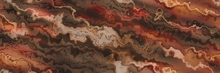 Grunge marble brown red beige stucco design, ancient granite with faint and venues © Ivana