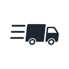 truck icon delivery symbol design element