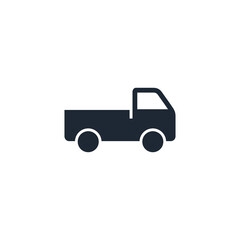 Fototapeta na wymiar truck icon delivery symbol design element