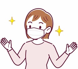 Girl in pink long sleeves