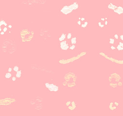 Minimal Watercolor Animal Skin. Panther Glitter