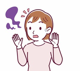 Girl in pink long sleeves