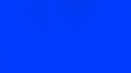 Dots halftone blue color pattern gradient texture with technology digital background. Dots pop art comics style with summer concept design.