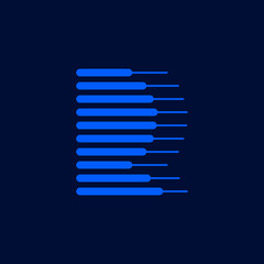 letter R logo. Vector design	
