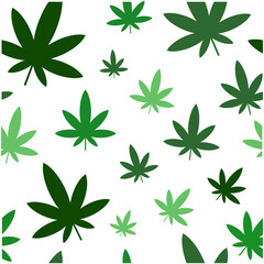 cannabis icon vector illustration simple design element