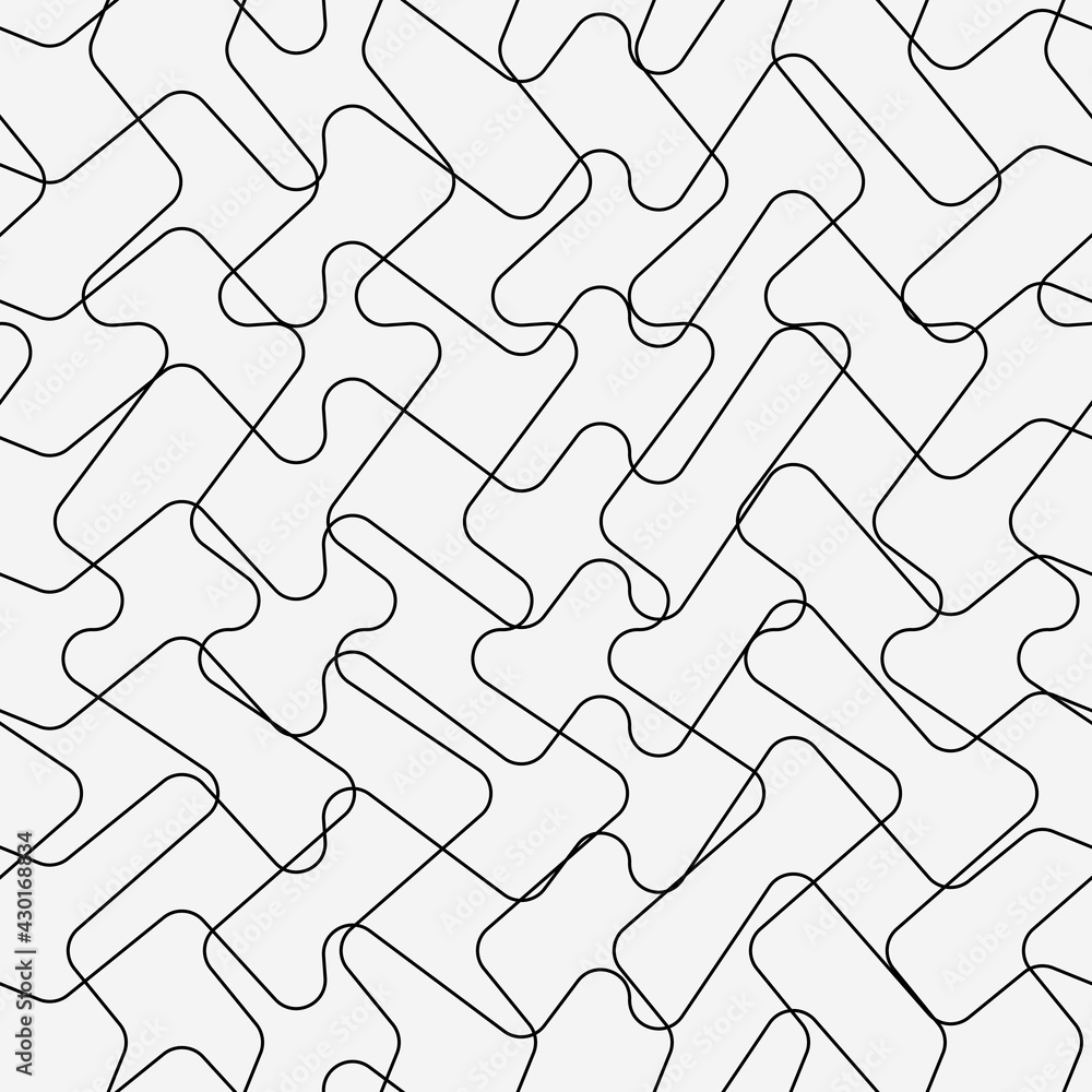 Poster real scribbles pattern. seamless and same scribble ornament.