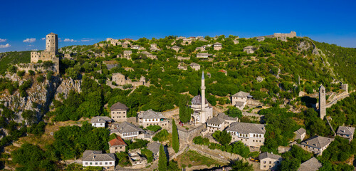 Počitelj - town on the hill, Bosnia and Herzegovina