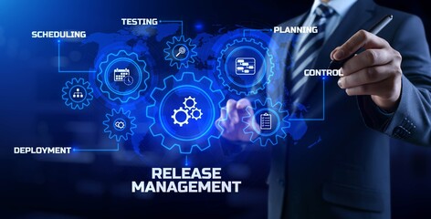 Release management software development and testing concept