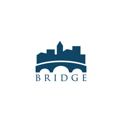 bridge icon company logo template