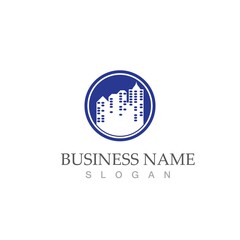 city skyline vector illustration template