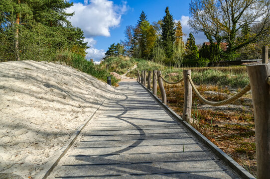 D&uuml;nenlandschaft in einem Park in Dortmund
