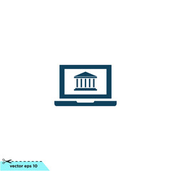 online banking icon symbol