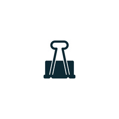 paper clip icon vector