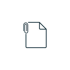 document icon vector logo template