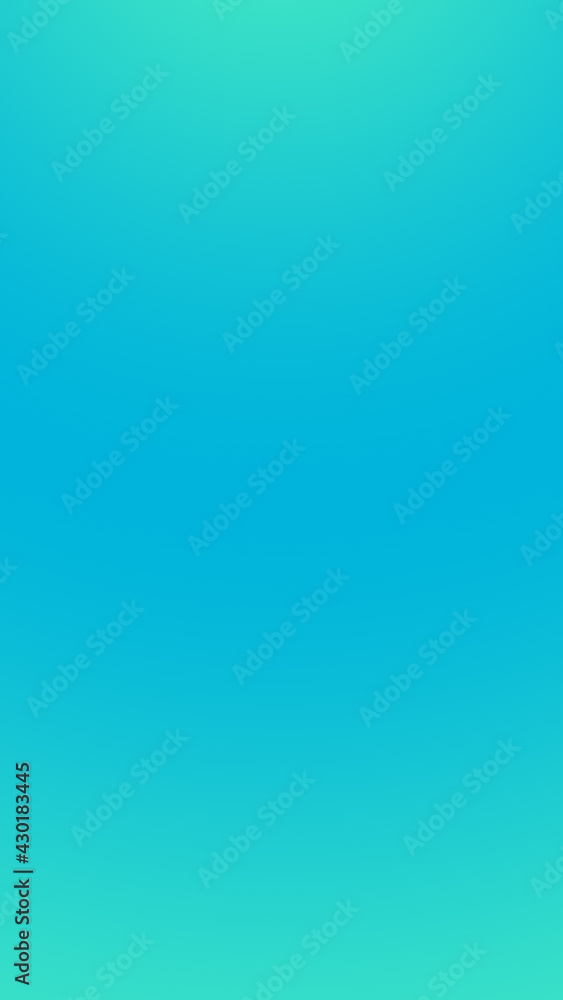Wall mural gradient with blue color. modern texture background, degrading fragments, smooth shape transition an