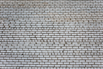 White brick wall, minimum processing.