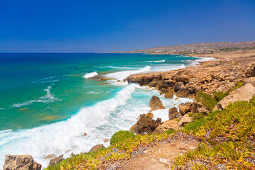 Wunderschöner Strand in der Nähe von Paphos, Zypern