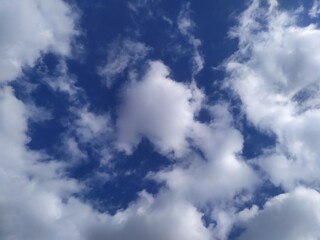 Fototapeta premium blue sky with clouds