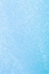 Macro close up of soap bubbles look like scienctific image of cell and cell membrane