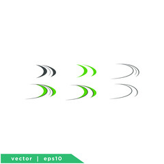 road asphalt icon symbol logo template