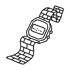 old digital watch