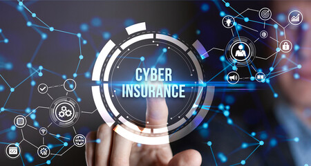 Internet, business, Technology and network concept. Cyber security data protection business...