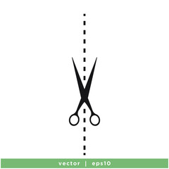 scissors icon vector design element