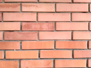red brick wall