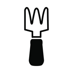 pitchfork icon. pitchfork symbol vector elements for infographic web.