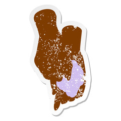 washing hands grunge sticker