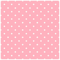 red polka dot background