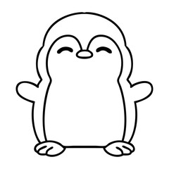 cute little penguin