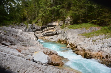 Rissbach in der Hinterriß am Karwendel