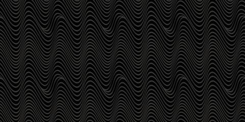 Stylish wavy background. Seamless pattern.Vector. スタイリッシュなみなみパターン