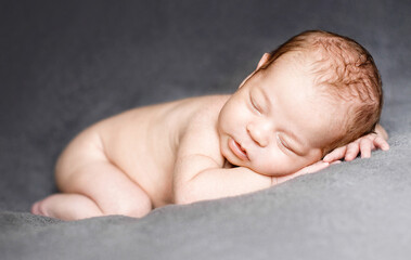 newborn baby child sleeping