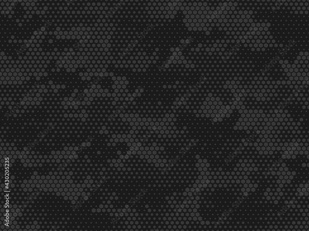 Aufkleber camouflage seamless pattern. abstract camo from hexagonal elements. endless military texture. print 