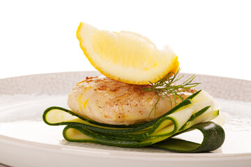 Luxurious seafood meal. Healthy eating.