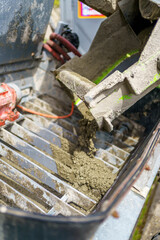 Construction Concrete Dump