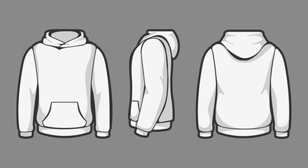 Hoodie template views