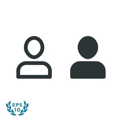 user profile icon