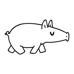 long snout pig