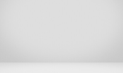 Abstract empty white gray color texture cement wall studio background.