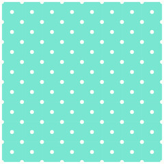 seamless green polka dot background