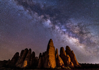 Arches Fins Milky Way
