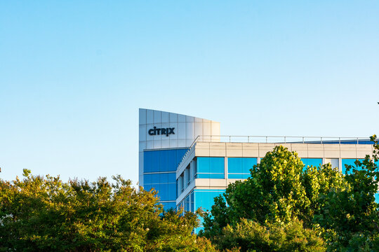 Citrix Systems campus in Silicon Valley. Citrix headquarters located in Fort Lauderdale, Florida - Santa Clara, California, USA - 2021