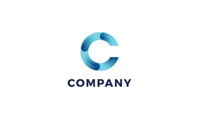 Letter c business logo design