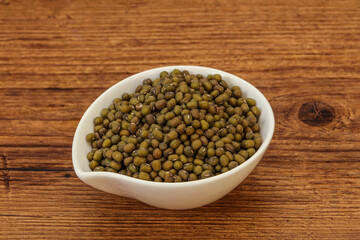 Vegetarian cuisine - dry green lentil